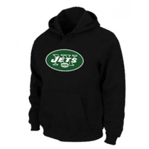 New York Jets Logo Pullover Hoodie black