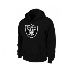 Oakland Raiders Logo Pullover Hoodie black