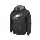 Philadelphia Eagles Logo Pullover Hoodie D.Grey