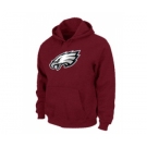 Philadelphia Eagles Logo Pullover Hoodie RED