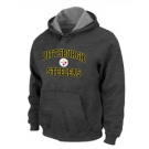 Pittsburgh Steelers Heart & Soul Pullover Hoodie D.Grey