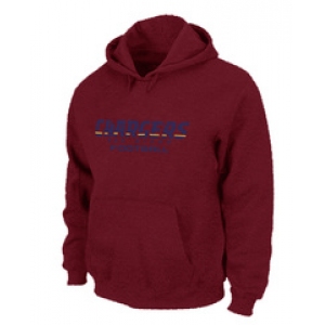 San Diego Charger Authentic font Pullover Hoodie Red