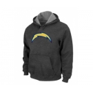 San Diego Charger Logo Pullover Hoodie D.Grey