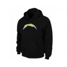 San Diego Charger Logo Pullover Hoodie black