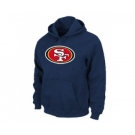 San Francisco 49ers Logo Pullover Hoodie D.Blue