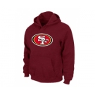 San Francisco 49ers Logo Pullover Hoodie RED