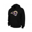 St.Louis Rams Logo Pullover Hoodie black