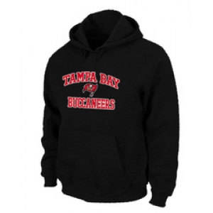 Tampa Bay Buccaneers Heart & Soul Pullover Hoodie Black