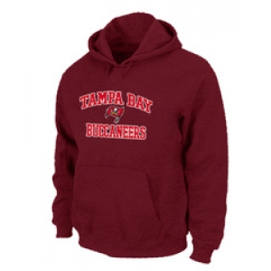 Tampa Bay Buccaneers Heart & Soul Pullover Hoodie Red