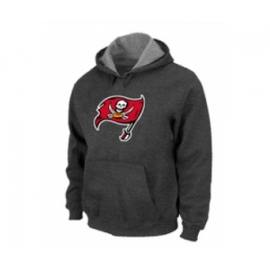 Tampa Bay Buccaneers Logo Pullover Hoodie D.Grey