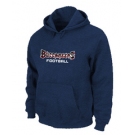 Tampa Bay Buccaneers font Pullover Hoodie D.Blue