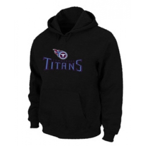 Tennessee Titans Authentic Logo Pullover Hoodie Black