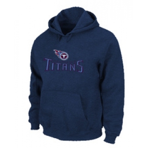 Tennessee Titans Authentic Logo Pullover Hoodie D.Blue