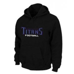 Tennessee Titans Authentic font Pullover Hoodie Black
