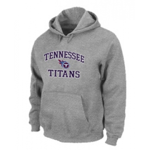 Tennessee Titans Heart & Soul Pullover Hoodie Grey