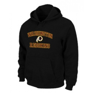 Washington Red Skins Heart & Soul Pullover Hoodie Black