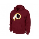 Washington Red Skins Logo Pullover Hoodie RED