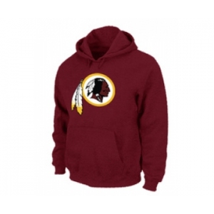 Washington Red Skins Logo Pullover Hoodie RED