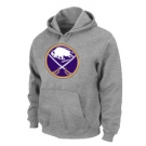 NHL Buffalo Sabres Big & Tall Logo Pullover Hoodie Grey