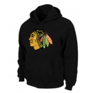 NHL Chicago Blackhawks Big & Tall Logo Pullover Hoodie Black