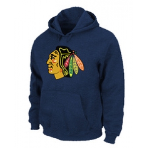 NHL Chicago Blackhawks Big & Tall Logo Pullover Hoodie D.blue