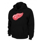 NHL Detroit Red Wings Big & Tall Logo Pullover Hoodie Black