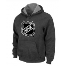 NHL Logo Big & Tall Pullover Hoodie D.Grey