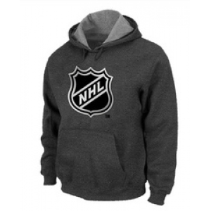 NHL Logo Big & Tall Pullover Hoodie D.Grey