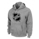 NHL Logo Big & Tall Pullover Hoodie Grey