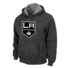 NHL Los Angeles Kings Big & Tall Logo Pullover Hoodie D.Grey