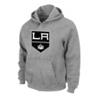 NHL Los Angeles Kings Big & Tall Logo Pullover Hoodie Grey