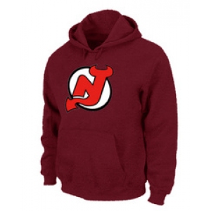 NHL New Jersey Devils Big & Tall Logo Pullover Hoodie RED