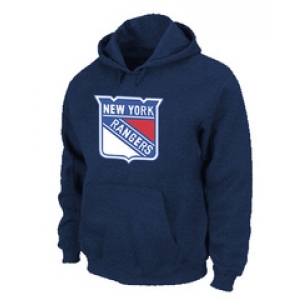 NHL New York Rangers Big & Tall Logo Pullover Hoodie D.Blue