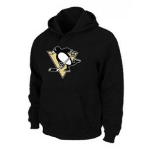 NHL Pittsburgh Penguins Big & Tall Logo Pullover Hoodie Black