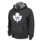 NHL Toronto Maple Leafs Big & Tall Logo Pullover Hoodie D.Grey