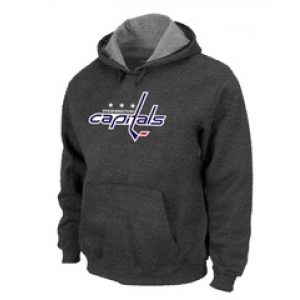 NHL Washington Capitals Big & Tall Logo Pullover Hoodie D.Grey