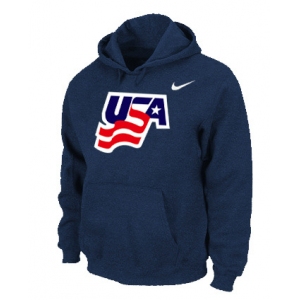 Nike USA Graphic Legend  Pullover Hoodie D.Blue