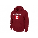 nike 2014 olympics canada flag collection locker room pullover red