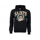 Men's New Orleans Saints Mitchell & Ness Black Fair Catch Pullover Hoodie