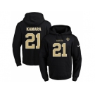Nike New Orleans Saints #21 Alvin Kamara Black Name & Number Pullover NFL Hoodie