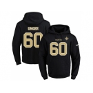 Nike New Orleans Saints #60 Max Unger Black Name & Number Pullover NFL Hoodie