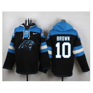 Nike Carolina Panthers #10 Corey Brown Black Player Pullover NFL Hoodie