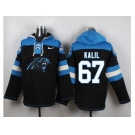 Nike Carolina Panthers #67 Ryan Kalil Black Player Pullover NFL Hoodie