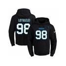 Nike Carolina Panthers #98 Star Lotulelei Black Name & Number Pullover NFL Hoodie