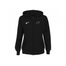 Women Carolina Panthers Stadium Rally Full Zip Hoodie Black