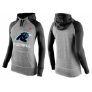 Women Nike Carolina Panthers Performance Hoodie Grey & Black