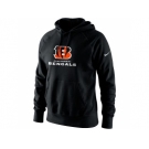 Men's Cincinnati Bengals Nike Black Lockup Pullover Hoodie