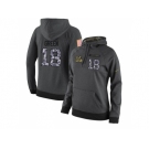 NFL Women's Nike Cincinnati Bengals #18 A.J. Green Stitched Black Anthracite Salute to Service Player Performance Hoodie