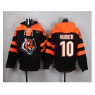 Nike Cincinnati Bengals #10 Kevin Huber Black Player Pullover NFL Hoodie