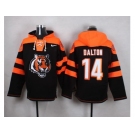 Nike Cincinnati Bengals #14 Andy Dalton Black Player Pullover NFL Hoodie